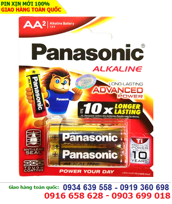Pin AA Panasonic LR6T/2B Alkaline Long Lasting 1,5V chính hãng Made in Thailand